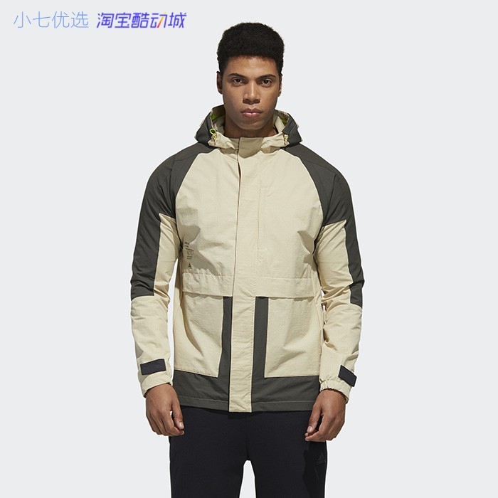 Adidas防风休闲夹克邓伦同款