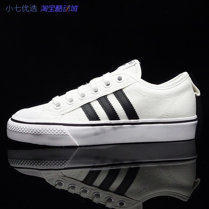 帆布鞋Adidas三叶草男女