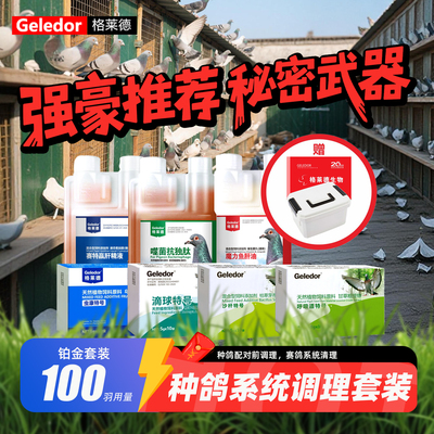 格莱德种鸽赛鸽系统调理组合