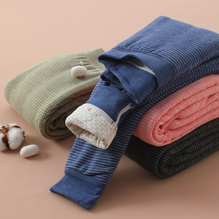 温感儿童保暖裤 加厚夹棉德绒校服神器羊毛 秋冬男女童打底内穿秋裤