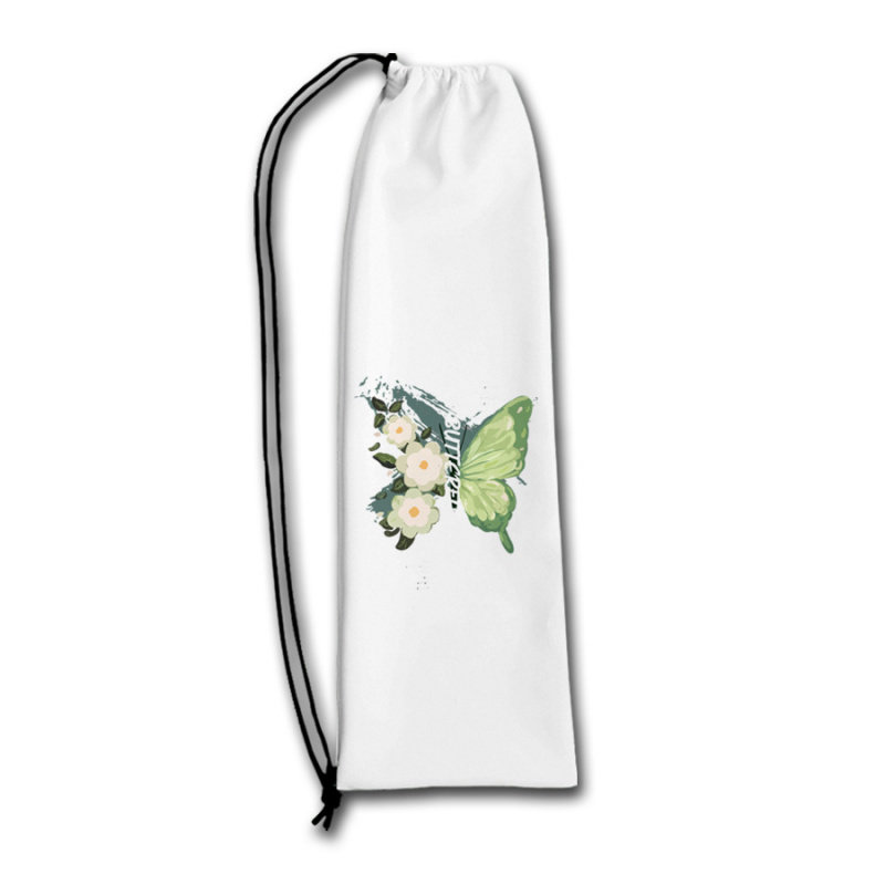 蝴蝶之夏印花羽毛球拍袋子男女通用运动便携大容量羽毛球拍收纳袋