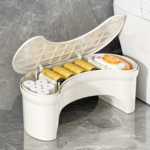 星优马桶凳防滑脚凳加厚厕所可收纳式家用垫脚凳踩脚凳子蹲坑神器