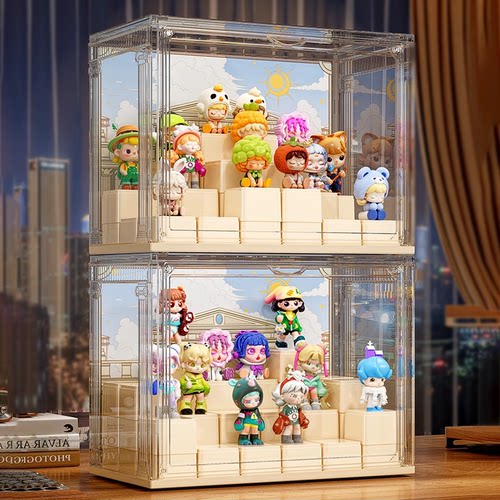 星优手办收纳盒透明防尘展示盒