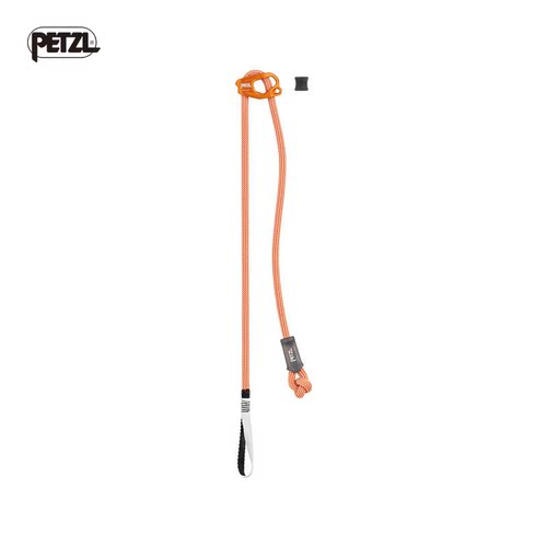 PETZL攀索正品新款L034可调节牛尾双头调节挽索攀岩登山救援高空