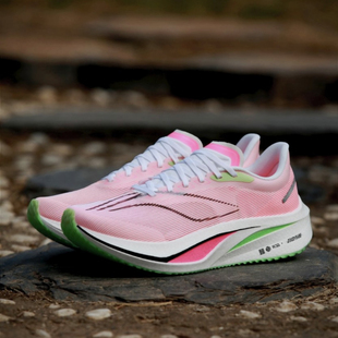 2024新款 飞电4 Lining ARMU005 低帮跑步鞋 男款 减震防滑竞速 李宁