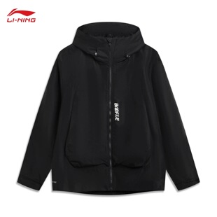 李宁运动风衣男2025冬新款反伍BADFIVE防泼水三合一外套AWBV105