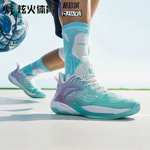 Xuanhuo Sports Anta Видеть гору 2 поколения баскетбольная обувь KT Низкоустойчивая износ.
