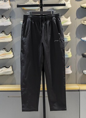 李宁卫裤男子2026春季新款健身系列休闲百搭直筒运动长裤AYKW047