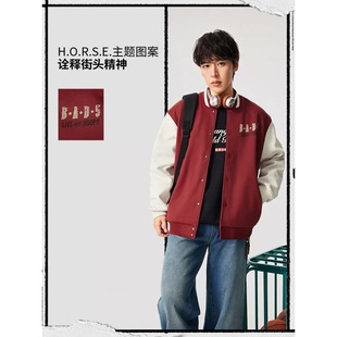 李宁反伍BADFIVE外套男2026春季新款加绒保暖休闲针织夹克AJDW001