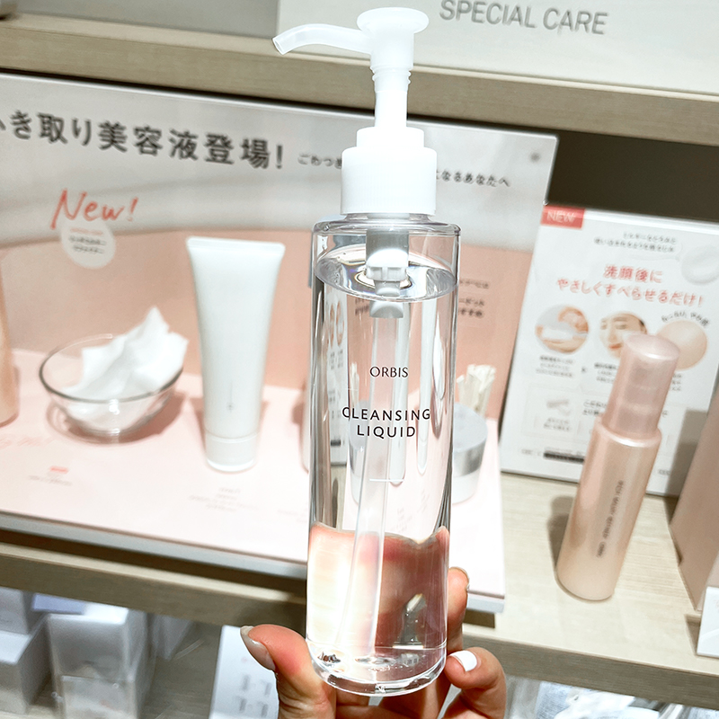 日本代购ORBIS/奥蜜思卸妆露水感澄净卸妆水女脸部温和清洁150ml