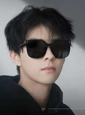 25潮百搭时尚太阳镜开车高清防紫外线大框显脸瘦男女墨镜遮阳