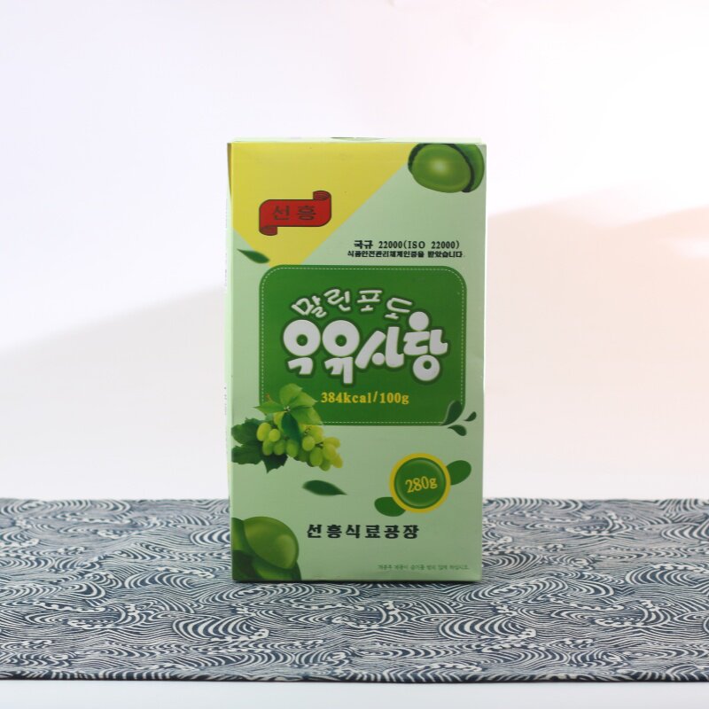 朝鲜特产葡萄干奶糖原装进口大同江平壤开城丹东伴手礼纪念品新义