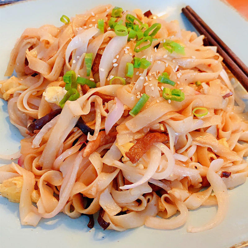 广东河粉包邮干炒牛河粉340g方便袋装华润五丰上等沙河粉绿色食品