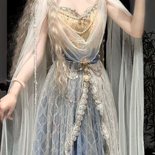 国风神女敦煌公主飞天元素汉服西域爆款西双版纳异域风情服装