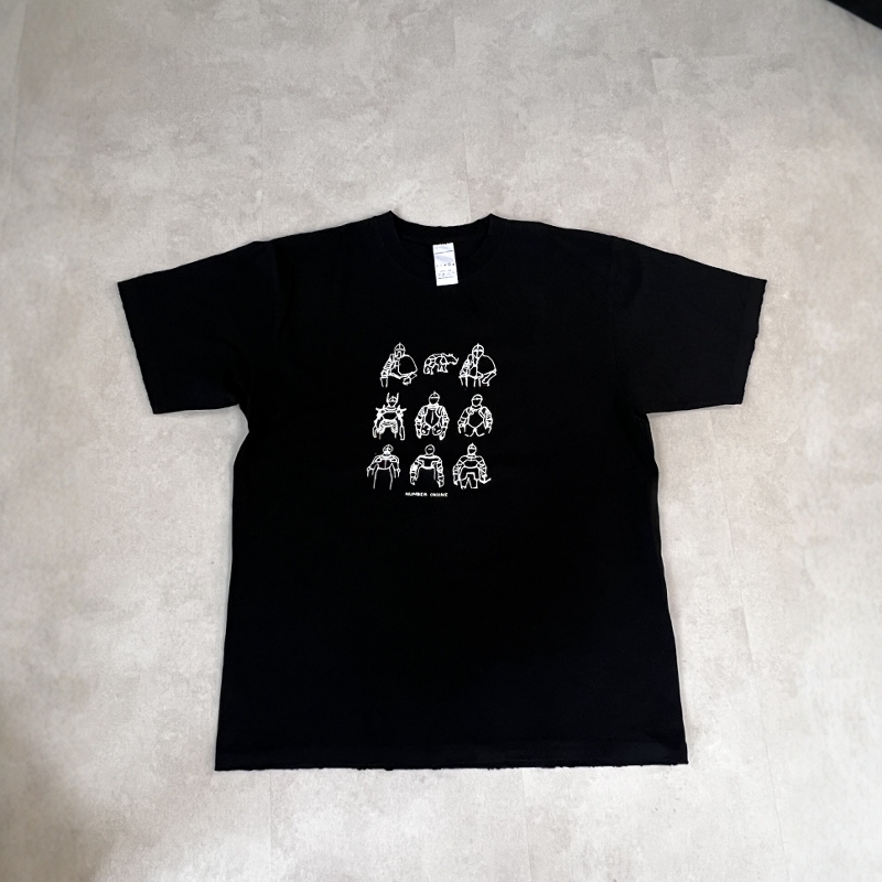 thumbnail for [Bound2] Number Nine 01ss Nine Little Knights Bullet Hole T-Shirt
