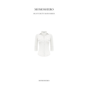 Momoshero【韩女Polo T/白】私服版型——
