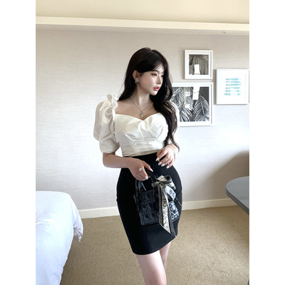 现货【French style情书篇】——抵挡不住vibe的法式荷叶边衬衫