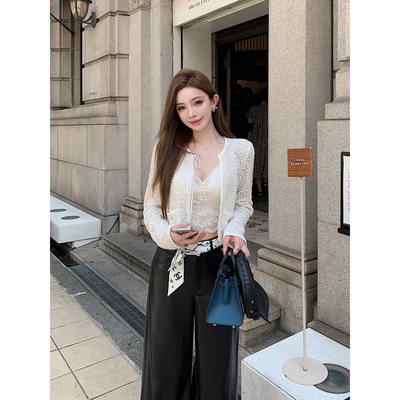 现货【月光香缇卡】“love is a gift”颜值典藏系珠片外套&吊带