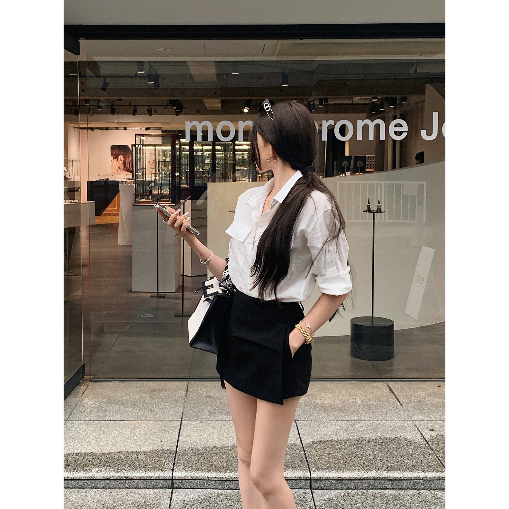 【出圈职场】长期主义品!“做一个时尚Urban Lady"羊毛西装裙