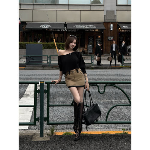 Momoshero【巴塞罗skirt】—时髦style“有点品位de