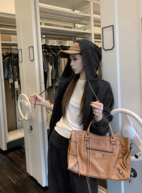 现货 Cal加州“买手日”我的买手私服!460g做旧炒色套装&随性Tee