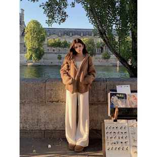 现货【马德琳来信】”粗针感“毛织外套&双面磨毛Tee&100%羊毛裤