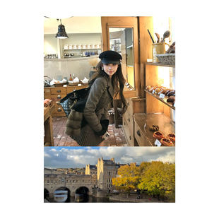 Anna长泽雅美 半裙 英伦贵女 毛呢外套 上衣 亮片纱 限量