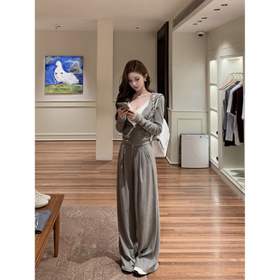 费尼兹高校 花边长裤 日本进口料 外套 美人吊带 双面磨毛 限量