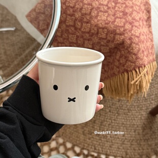可爱米菲兔陶瓷马克杯咖啡杯350ml