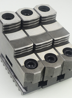 三爪卡盘卡爪正爪反爪活爪250 320C 400C 500C正反一体带螺丝两用