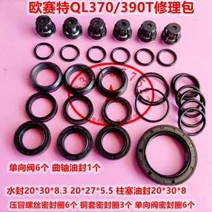 苏州黑马欧赛特美拓QL370/390T洗车机泵头修理包水封油封密封圈