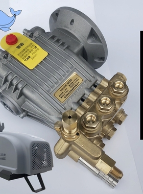 苏州鲸鱼高压清洗机BZ0815A/1115A/0918B商用大功率铜泵头220V