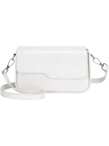 Небольшая сумка, барсетка, коробка, универсальная белая сумка на одно плечо