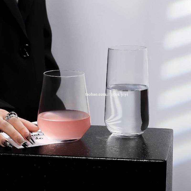 ns简约水晶玻璃杯鸡尾酒莫吉托杯