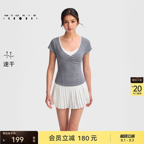 速干运动短袖春夏女修身瑜伽T恤