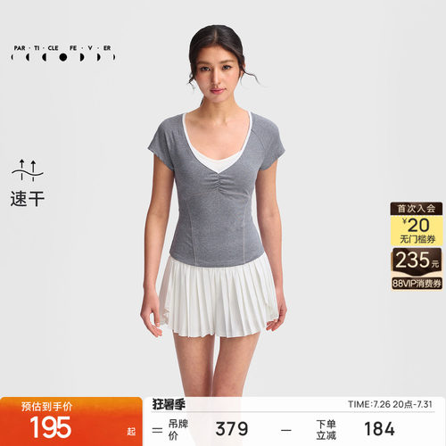 速干运动短袖春夏女修身瑜伽T恤