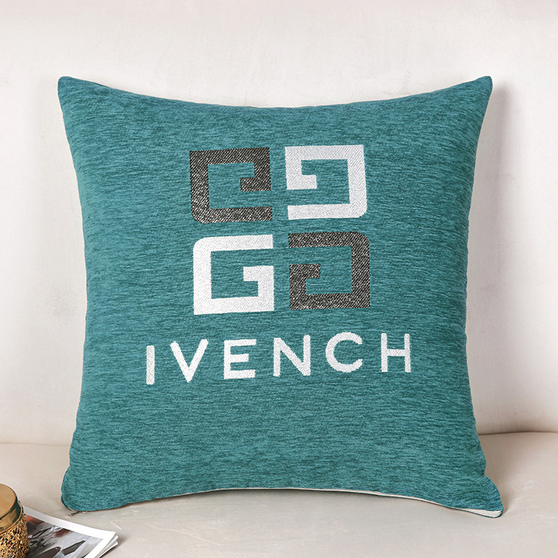 轻奢雪尼尔抱枕靠垫套含芯客厅沙发床头靠枕汽车腰枕座椅靠背枕