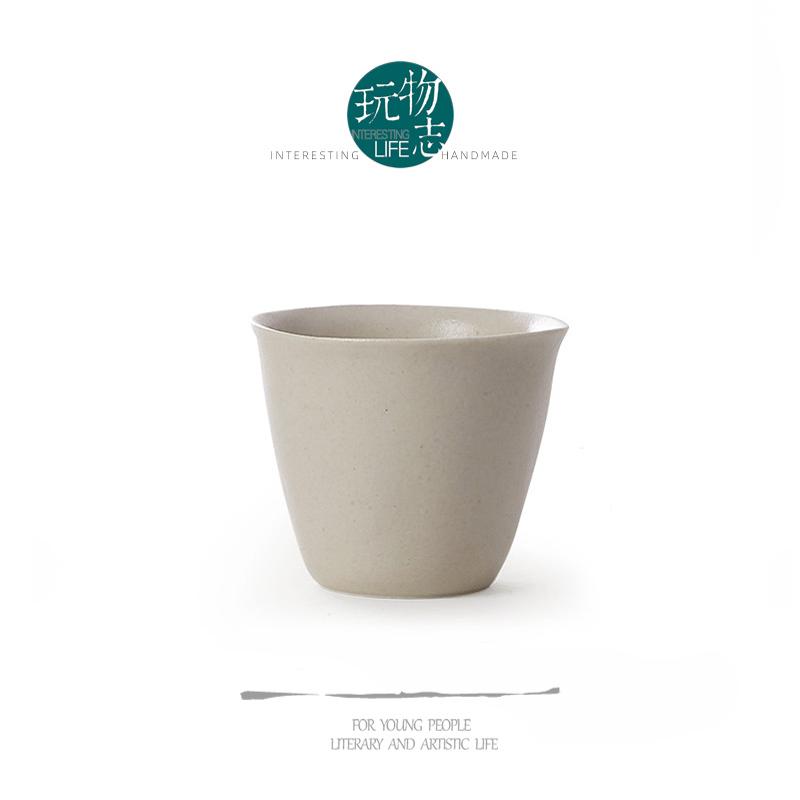 玩物志【糯米瓷—猪口杯】210ML