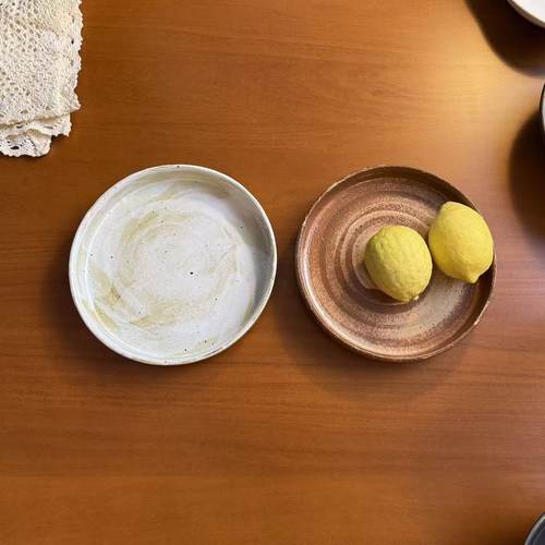 不饰汤盘陶圆形复古元素