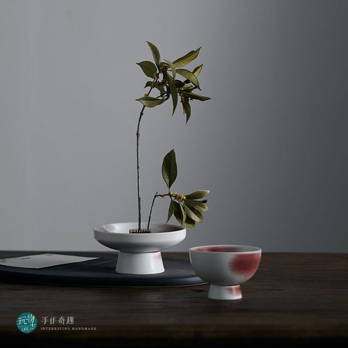 玩物志手工陶茶点盘日式果盘