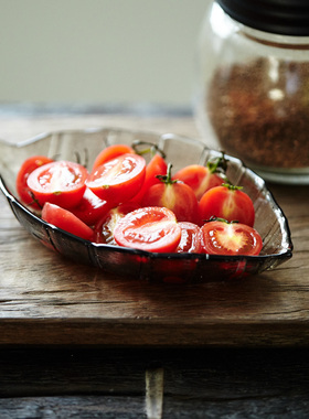 玩物志Zakka复古草绿色玻璃防滑燕麦冰淇淋碗补丁绿豆冰粥小汤碗