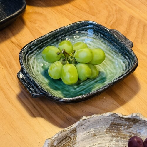 《食野》双耳腹肌盘小号