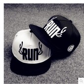 帽子鹿晗棒球帽萌鹿角RUN字母刺绣嘻哈帽韩版 跑男第三季 明星同款