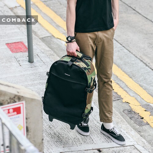 COMBACK迷彩系列拉杆包大容量旅