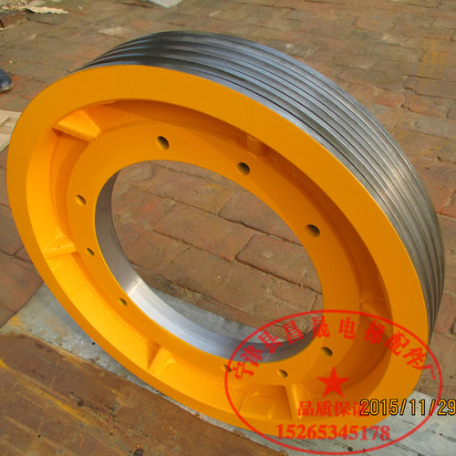 济南曳引轮电梯配件曳引机轮扶梯配件660*4*16厂家直销品质保证