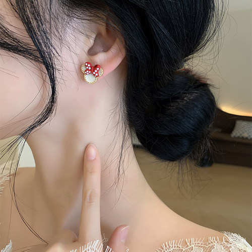 无耳洞耳夹米奇耳钉耳夹