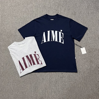 Aime Leon Dore美式简约字母INS潮牌高街ALD宽松纯棉短袖上衣T恤