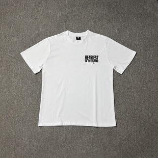 Drama Call美式链条星星印花INS款高街嘻哈宽松T恤衫纯棉短袖上衣