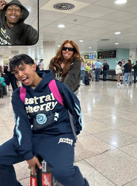 BROKEN PLANET发泡字母印花美式潮牌嘻哈高街纯棉男直筒休闲卫裤