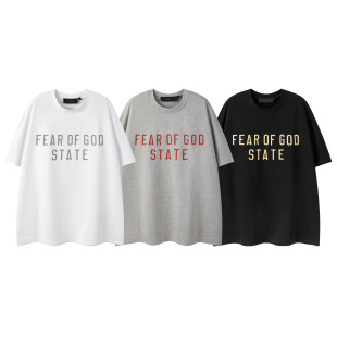 FEAR OF GOD FOG复线ESSENTIALS新款26ss潮牌嘻哈情侣纯棉短袖T恤